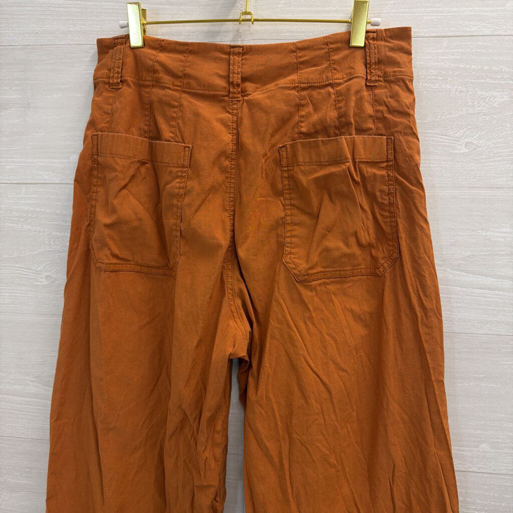 Maeve Orange The Colette Pants 30