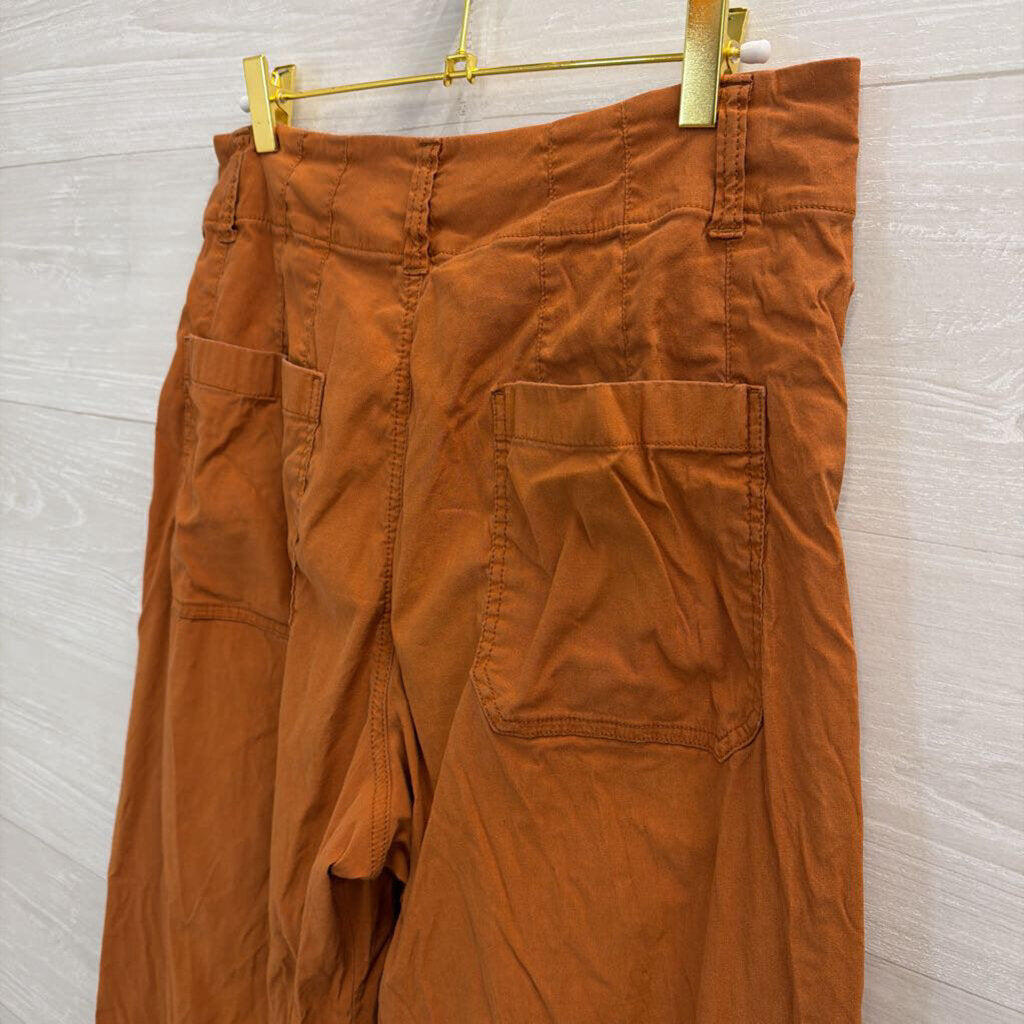 Maeve Orange The Colette Pants 30