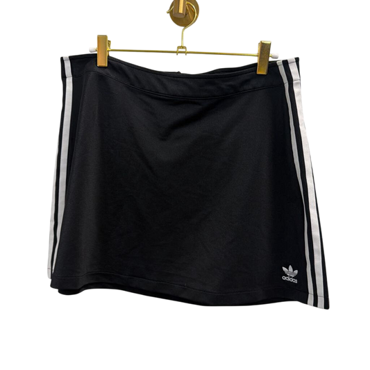 Adidas Black/ White Athletic Skirt Large