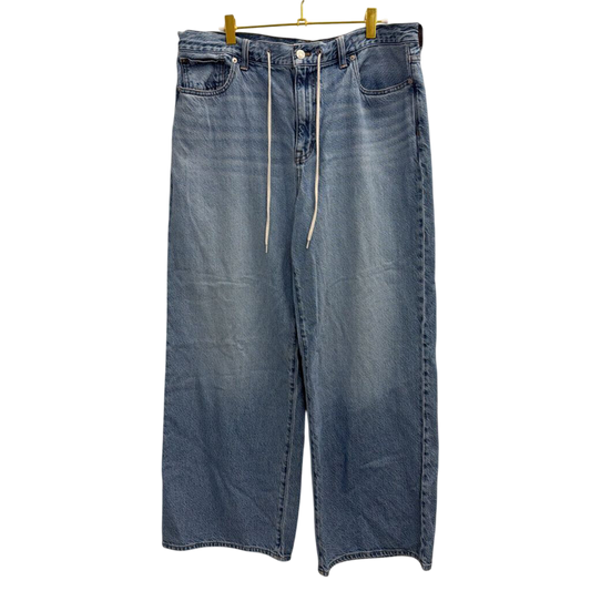 Madewell Light Wash Superwide Leg Jeans 31