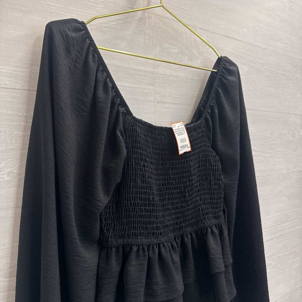 Altar'd State Black Long Sleeve Top Small