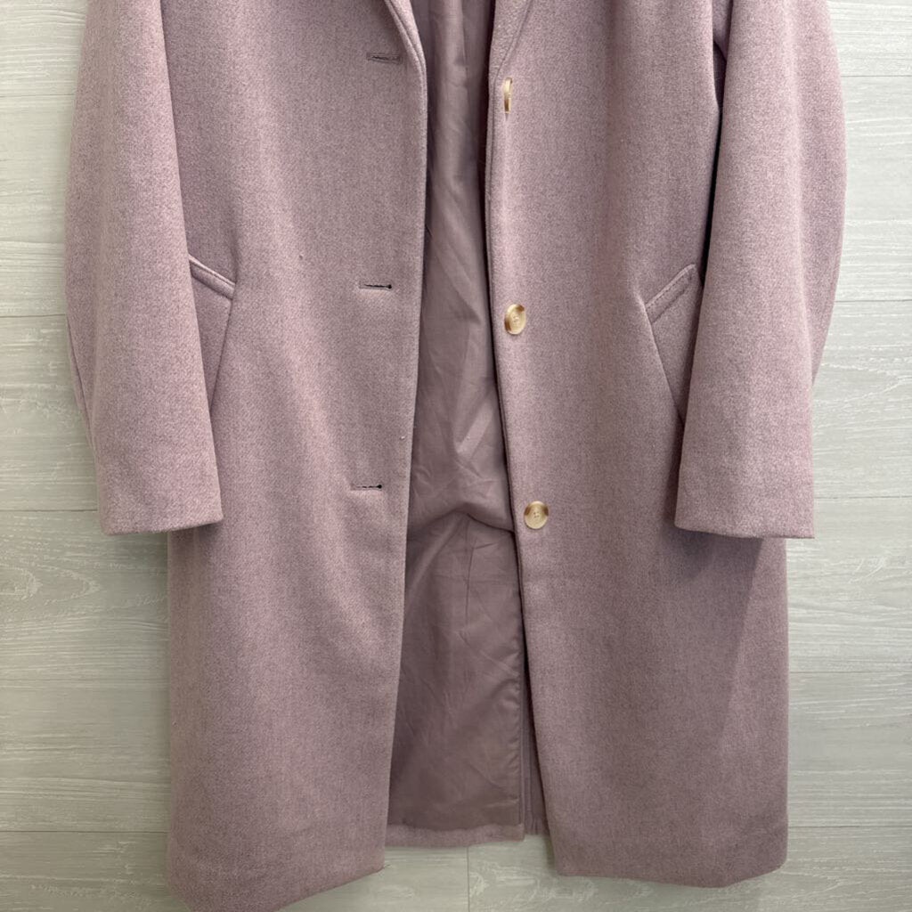 Abercrombie and Fitch Purple Long Button Front Jacket Small