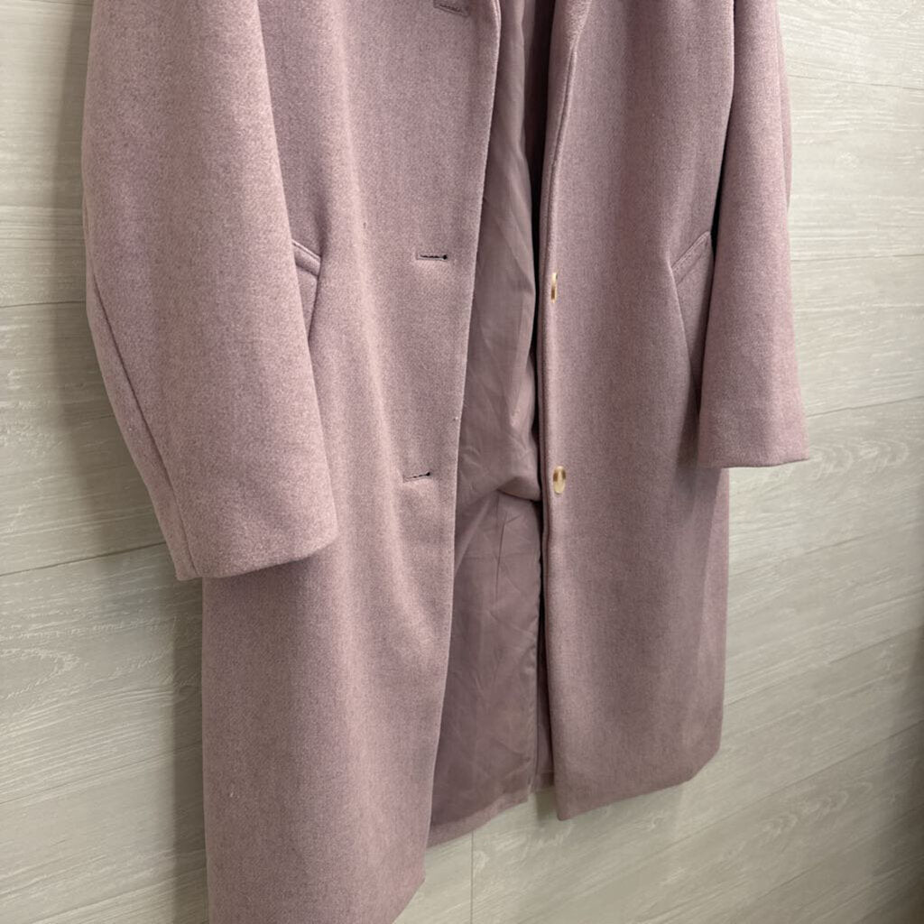 Abercrombie and Fitch Purple Long Button Front Jacket Small