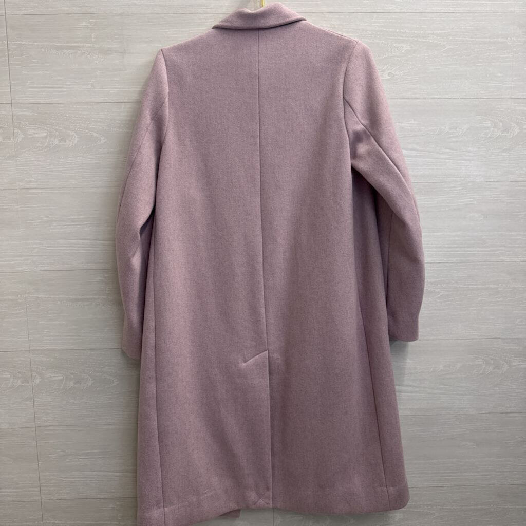 Abercrombie and Fitch Purple Long Button Front Jacket Small