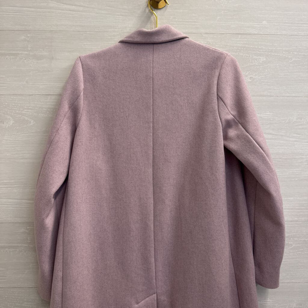 Abercrombie and Fitch Purple Long Button Front Jacket Small