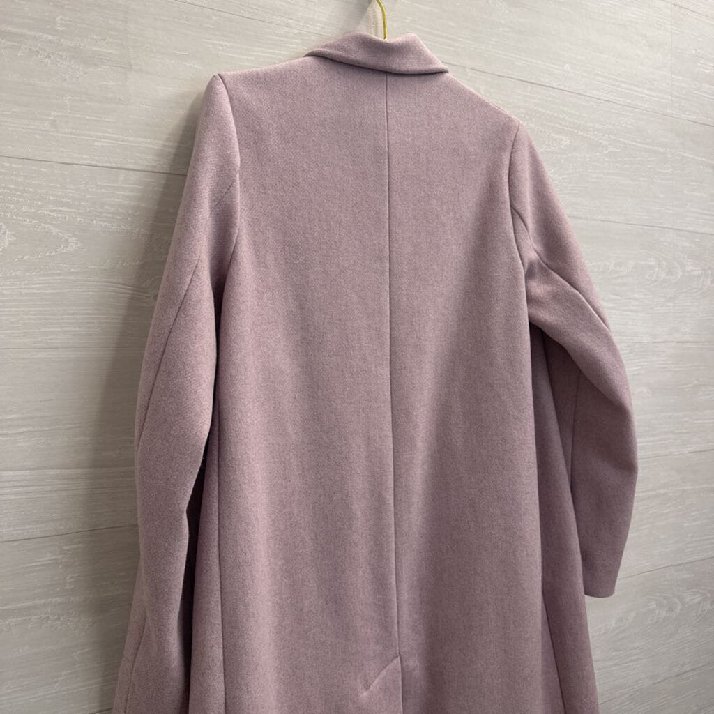 Abercrombie and Fitch Purple Long Button Front Jacket Small