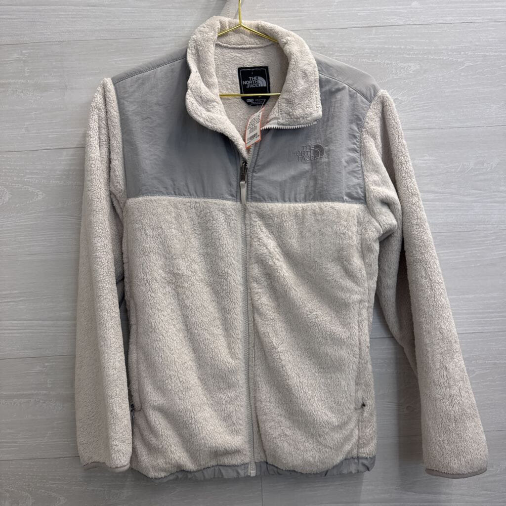 The North Face Grey Soft Fleece Zip Up Jacket Extra Large