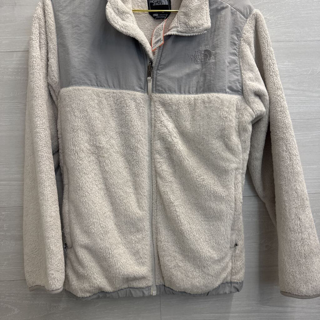 The North Face Grey Soft Fleece Zip Up Jacket Extra Large