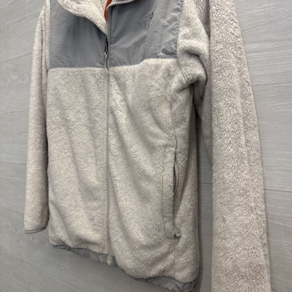 The North Face Grey Soft Fleece Zip Up Jacket Extra Large