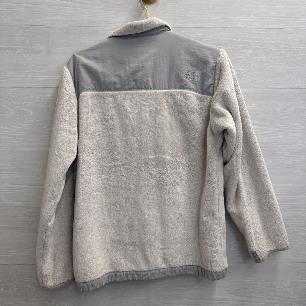 The North Face Grey Soft Fleece Zip Up Jacket Extra Large