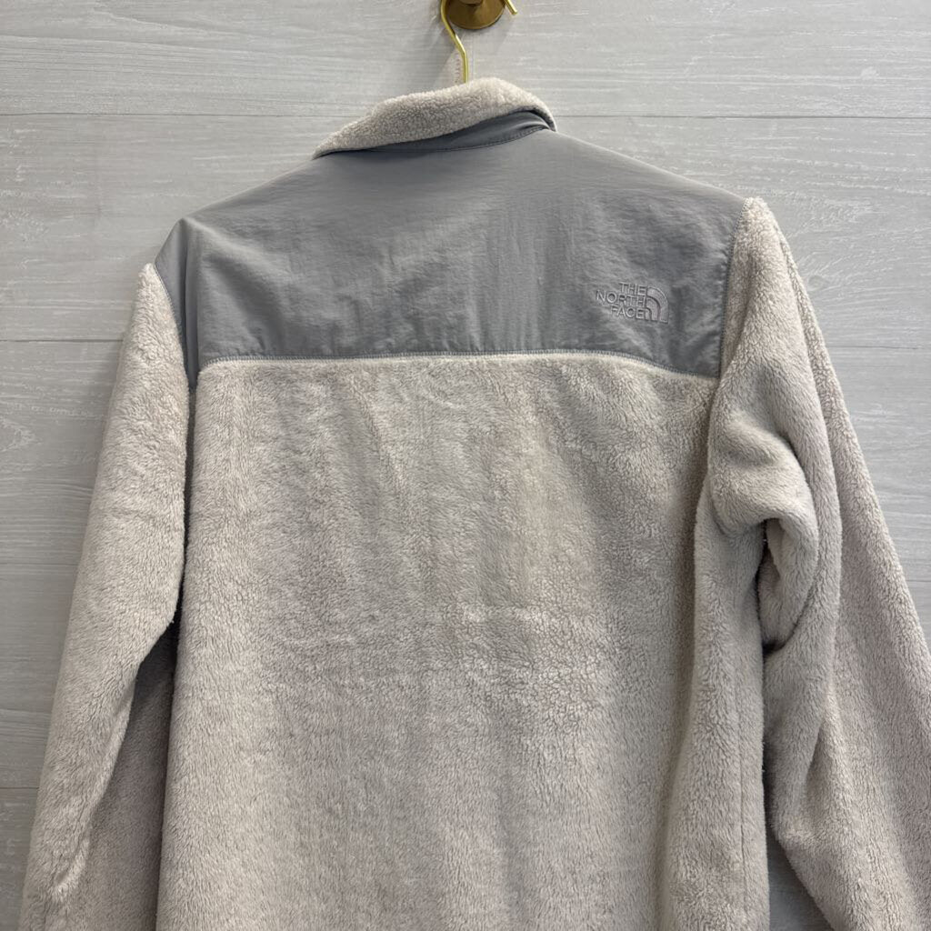 The North Face Grey Soft Fleece Zip Up Jacket Extra Large