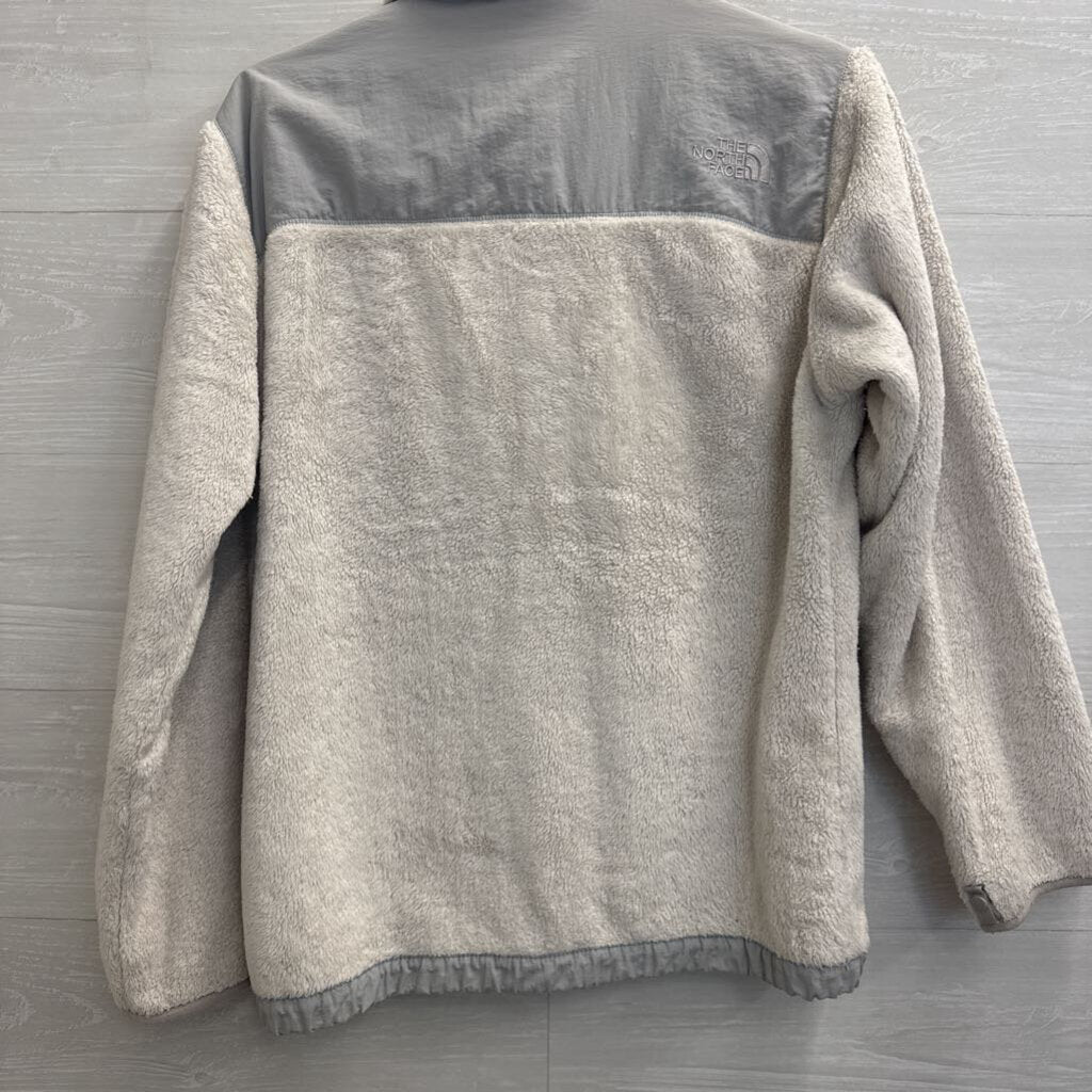 The North Face Grey Soft Fleece Zip Up Jacket Extra Large