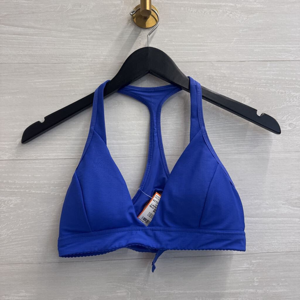 Lululemon Blue V Neck Sports Bra 6