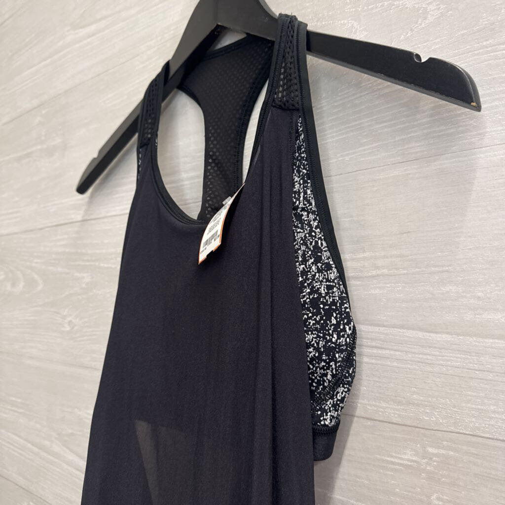 Lululemon Black Layered Tank Top 6