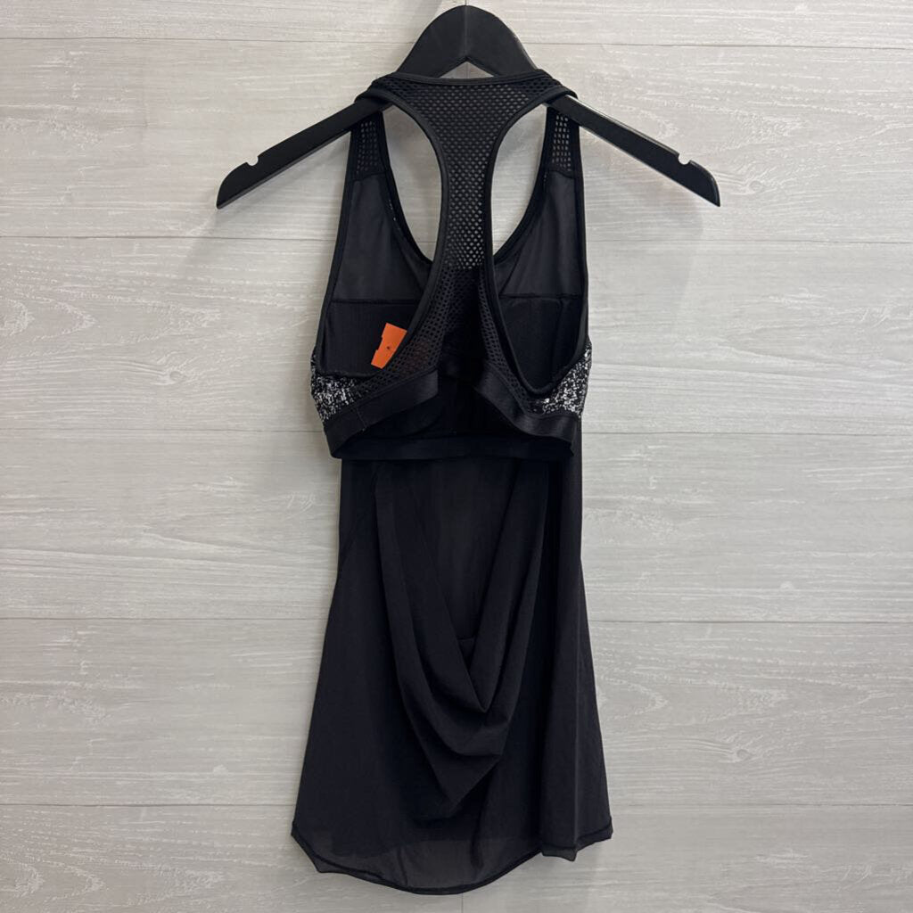 Lululemon Black Layered Tank Top 6