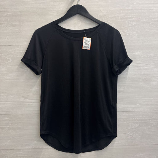 Lululemon Black Short Sleeve Athletic Top Small