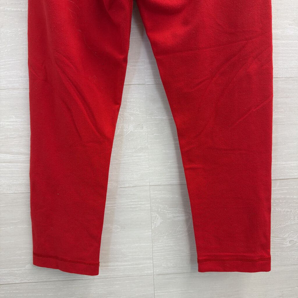 Lululemon Red Cropped Athletic Leggings 6