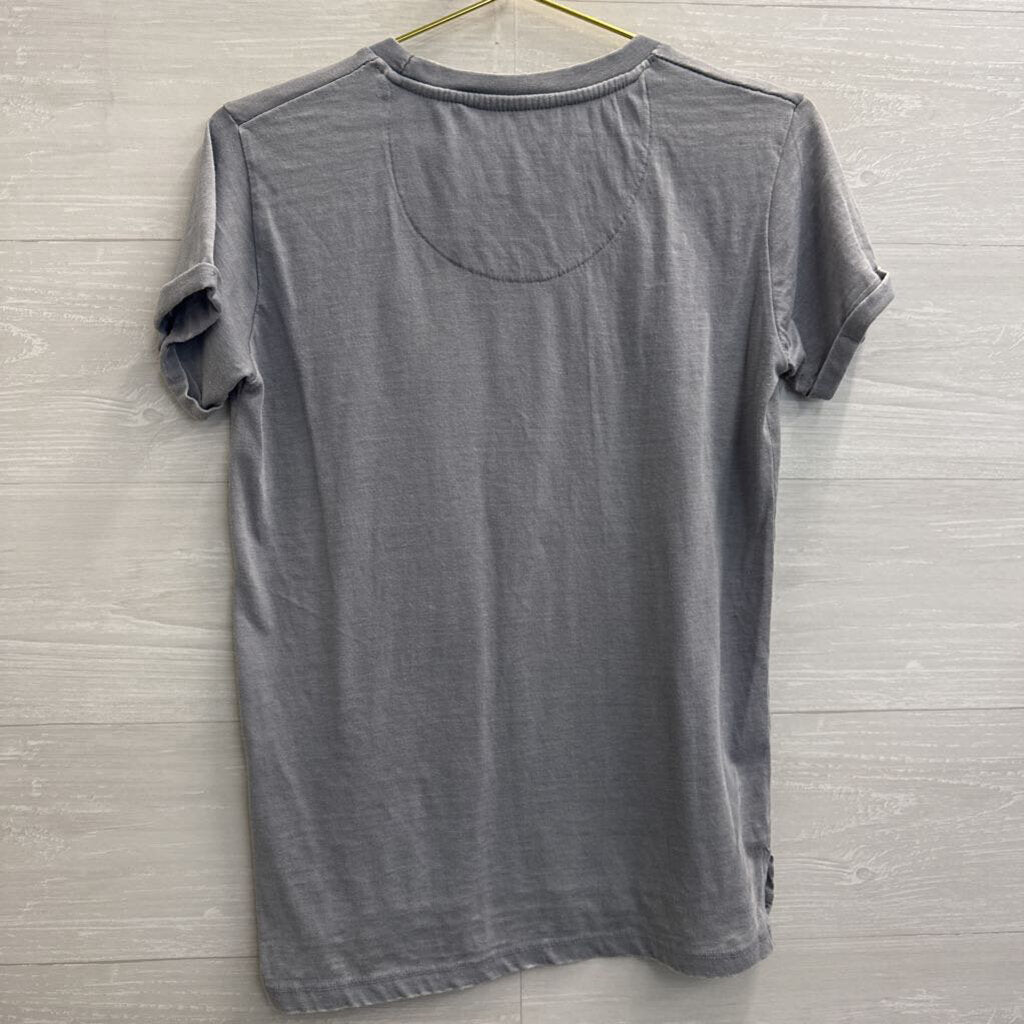 Pressbox Grey Tennessee Short Sleeve Graphic Tee Small