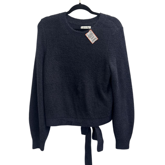 American Eagle Navy Soft Knit Sweater Top Medium
