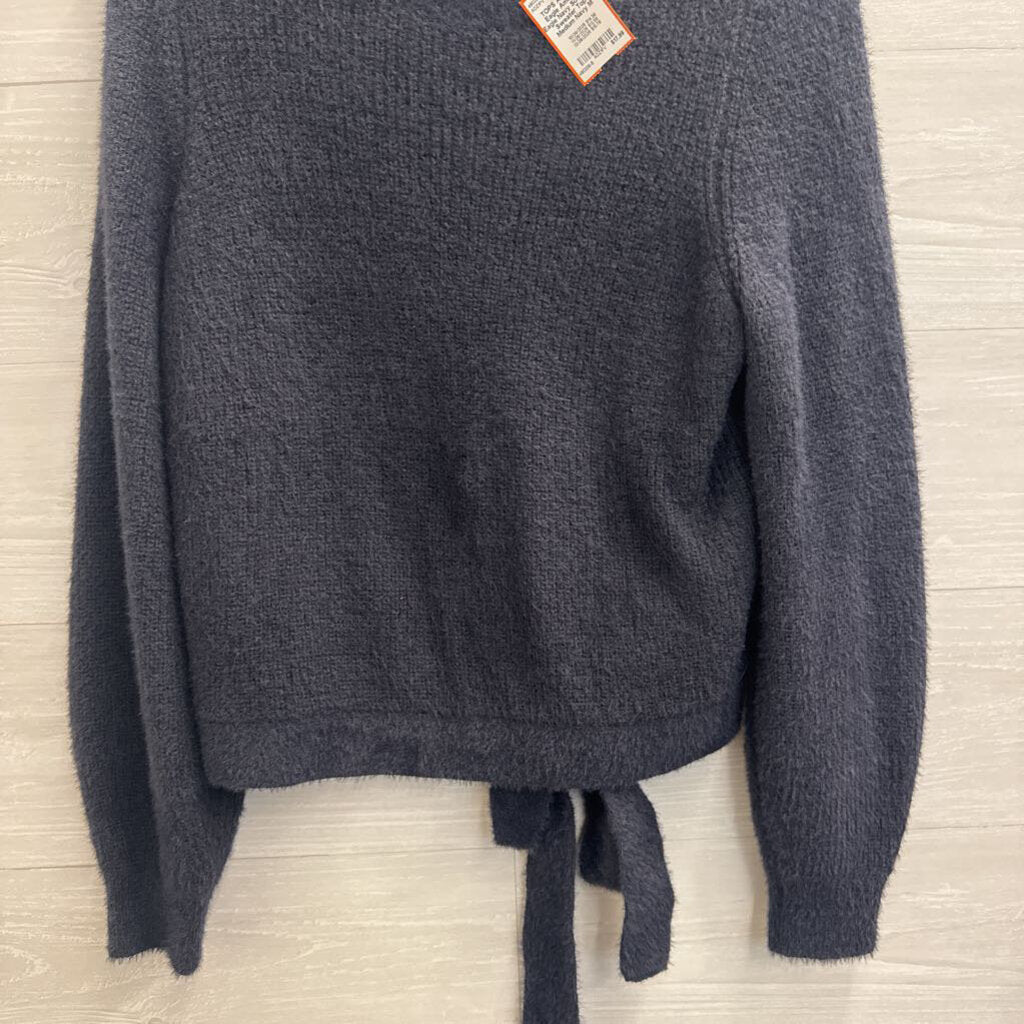 American Eagle Navy Soft Knit Sweater Top Medium