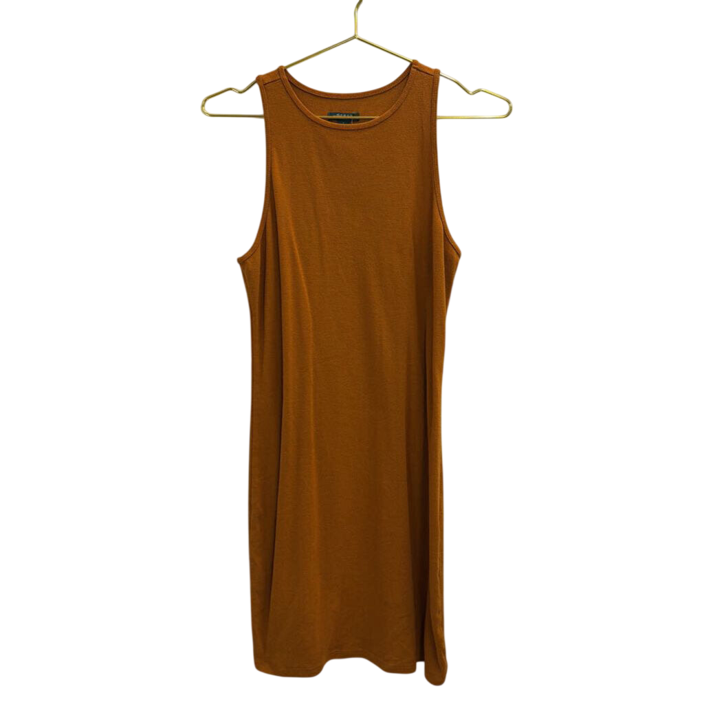 Brown Sleeveless Dress Large