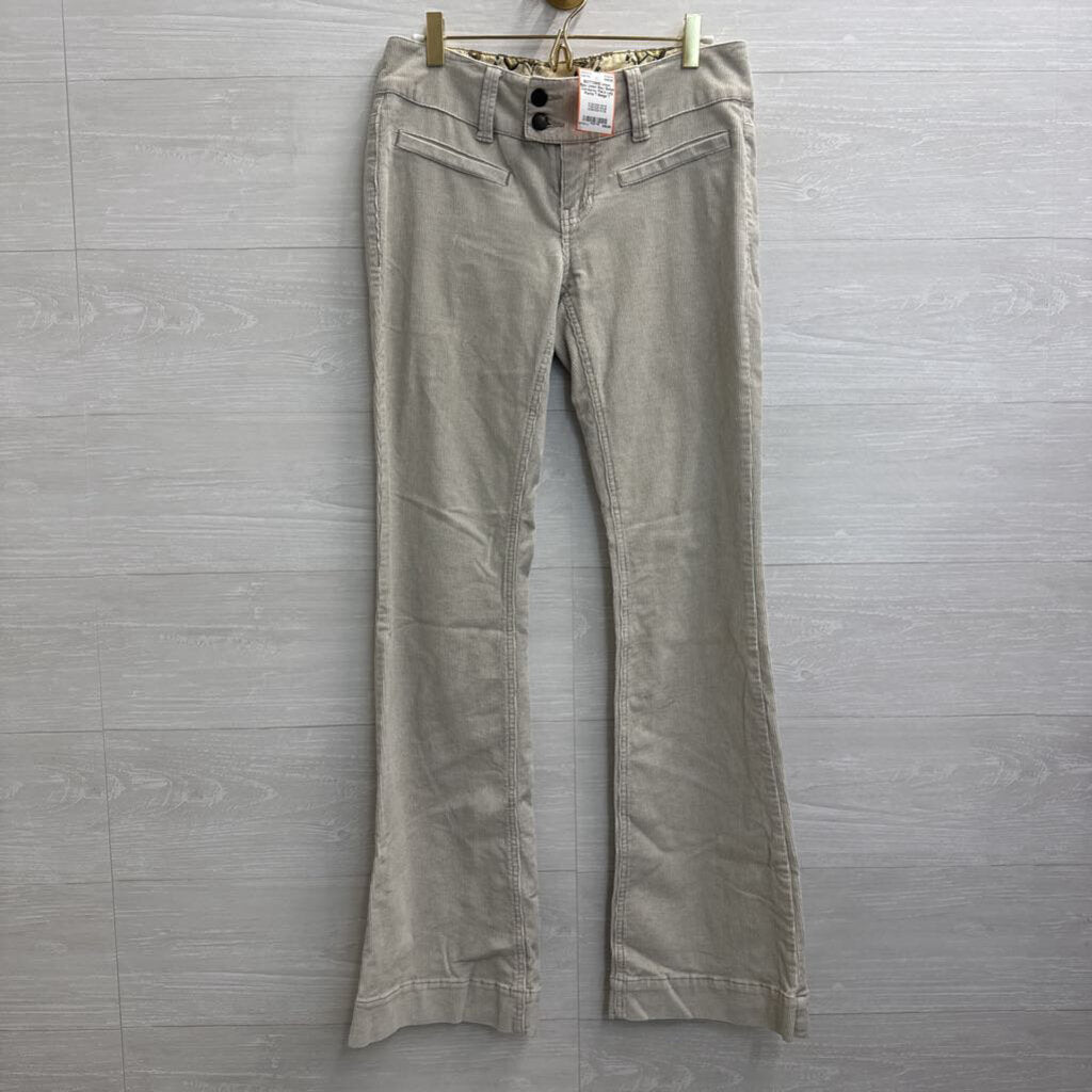Union Bay Beige Corduroy Flare Leg Pants 7