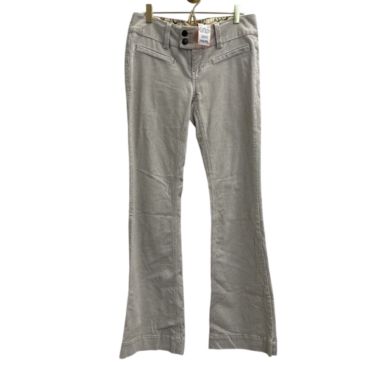 Union Bay Beige Corduroy Flare Leg Pants 7