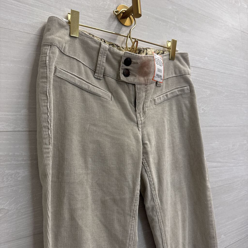 Union Bay Beige Corduroy Flare Leg Pants 7