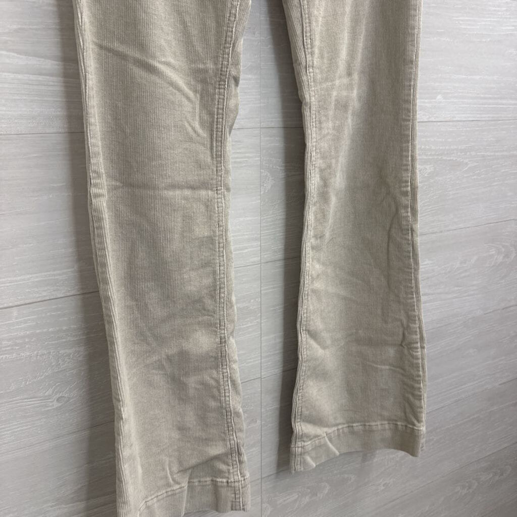 Union Bay Beige Corduroy Flare Leg Pants 7