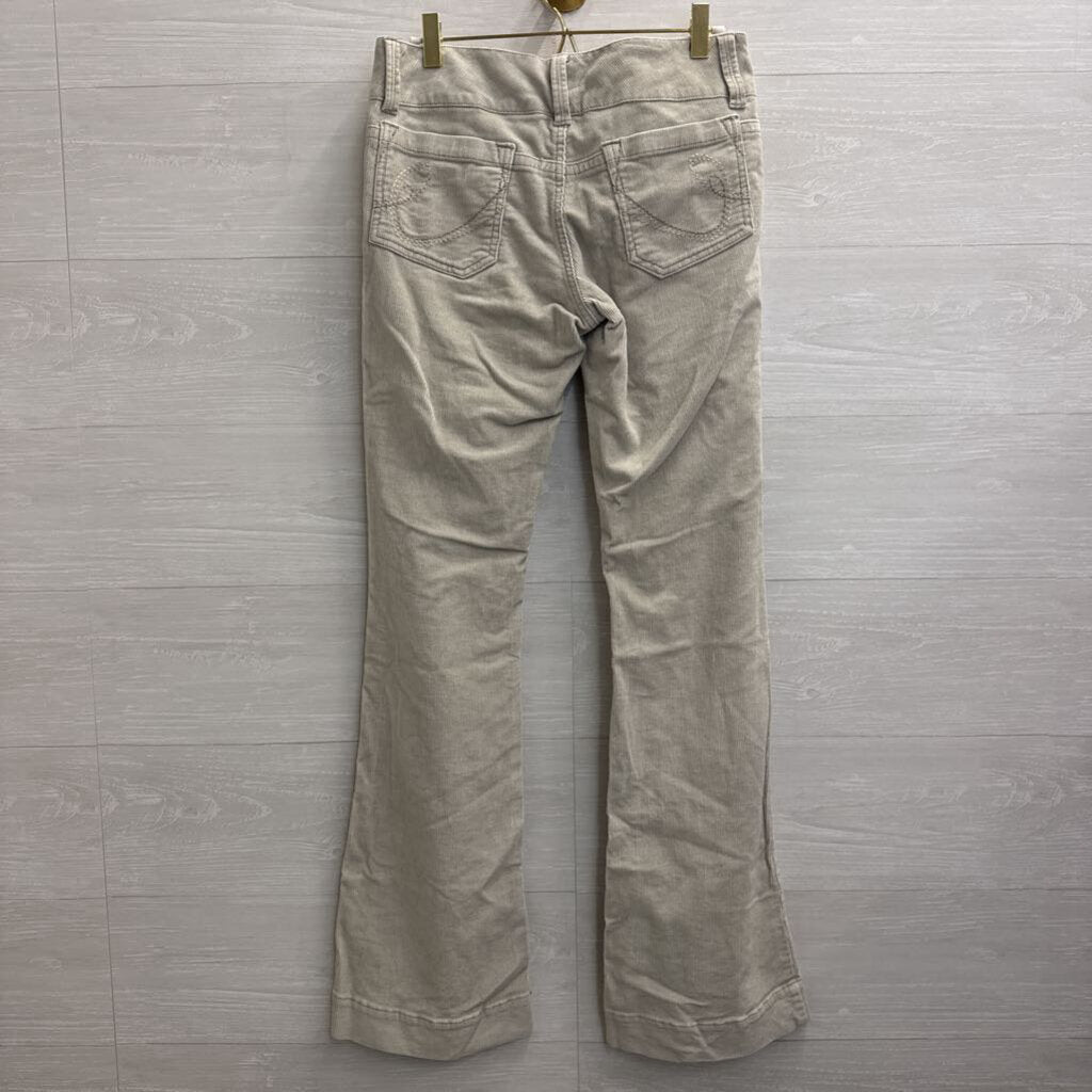 Union Bay Beige Corduroy Flare Leg Pants 7