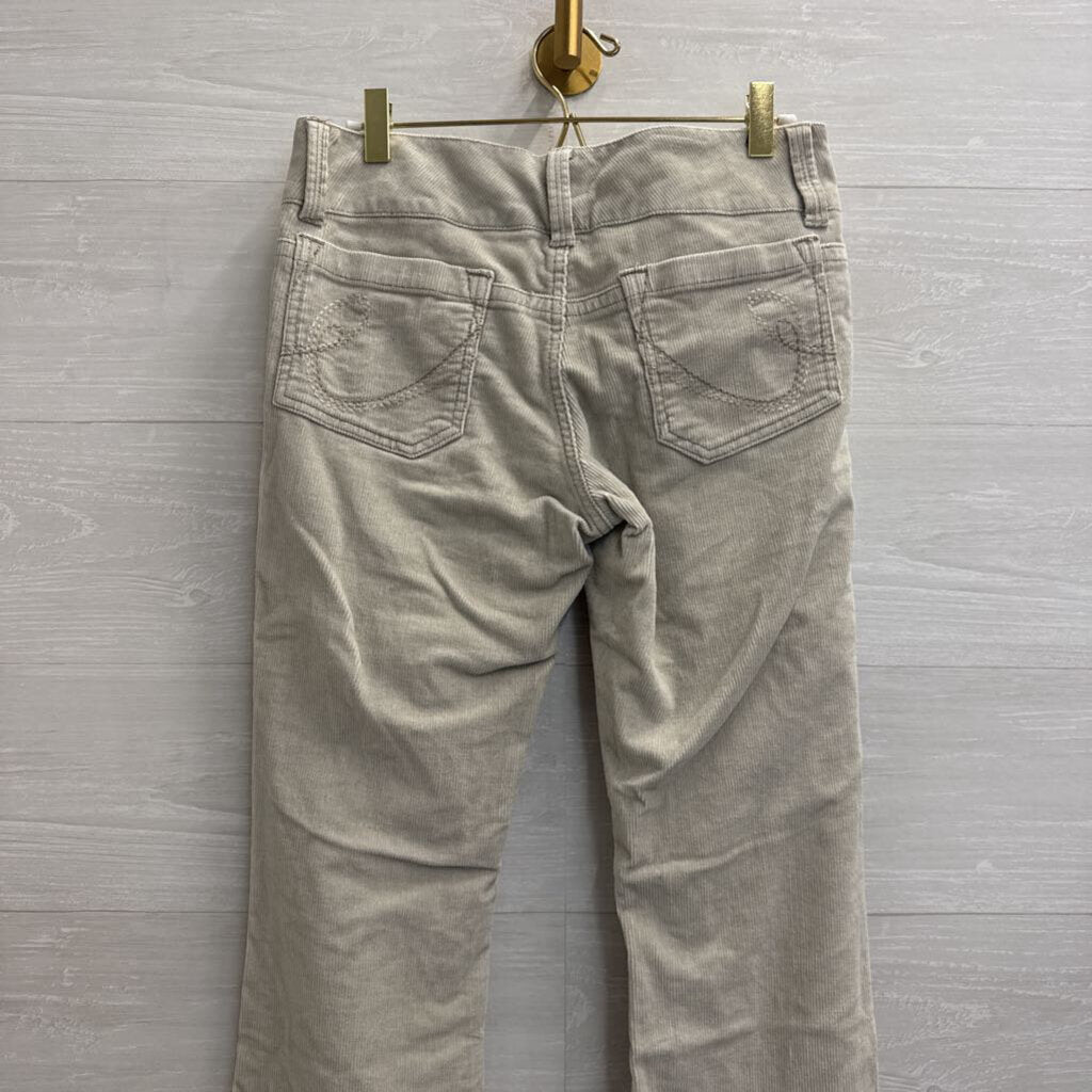 Union Bay Beige Corduroy Flare Leg Pants 7