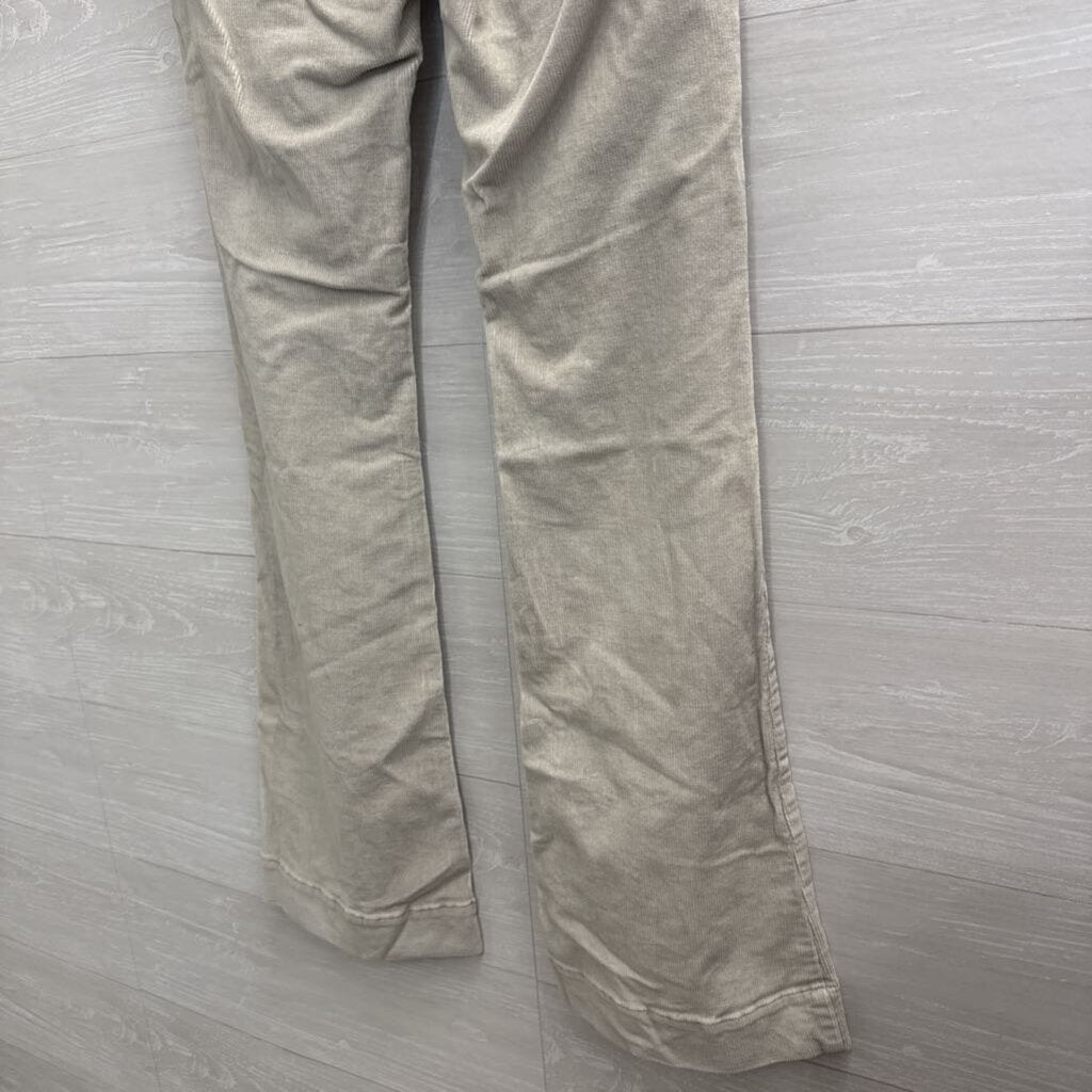 Union Bay Beige Corduroy Flare Leg Pants 7
