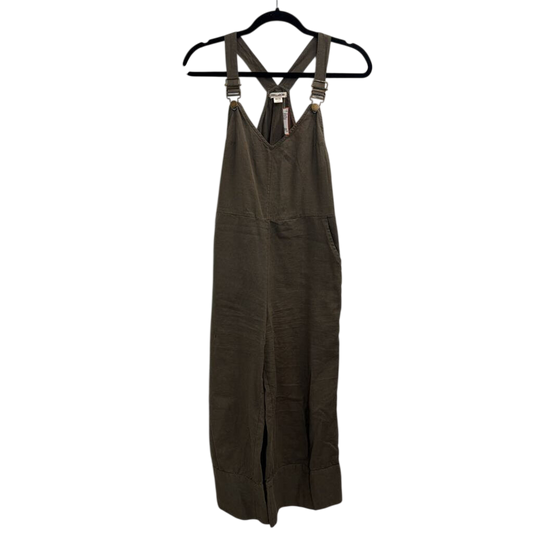 Billabong Green Wide Leg Overalls Small