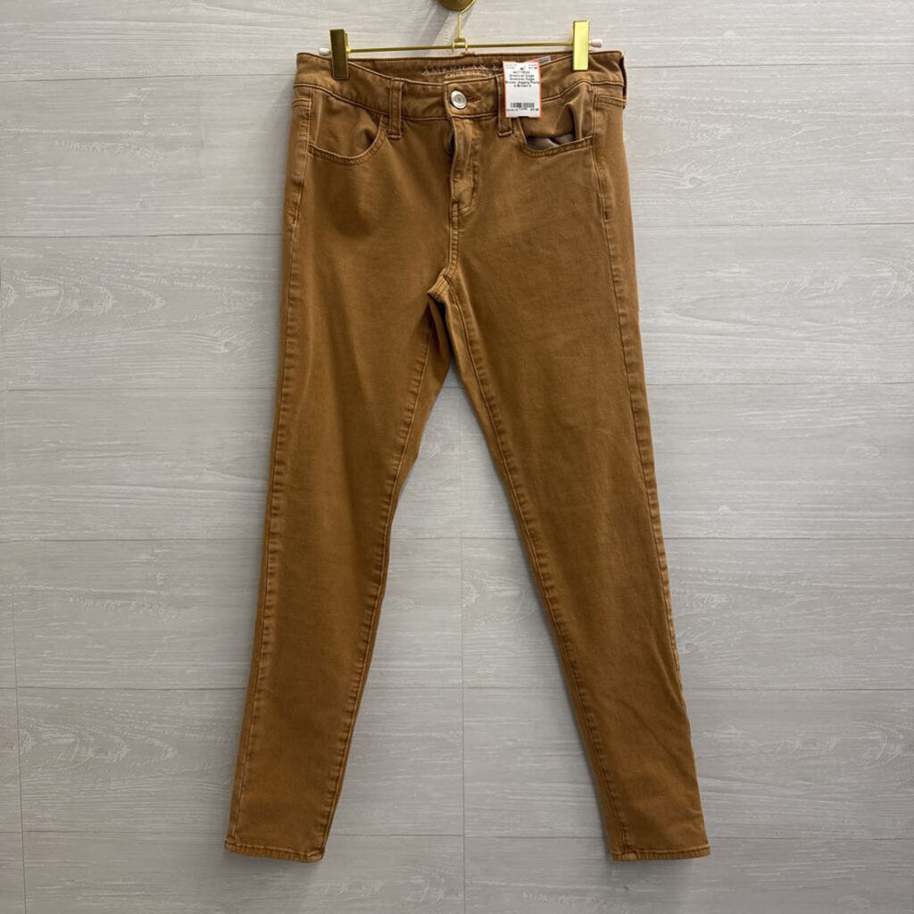 American Eagle Brown Jegging Pants 4