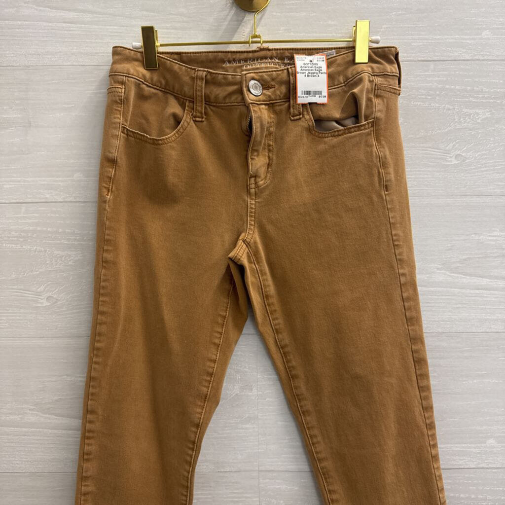 American Eagle Brown Jegging Pants 4