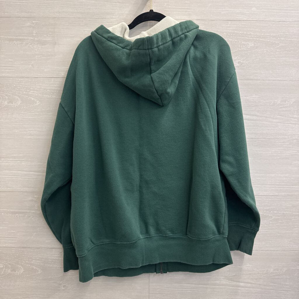 Coca Cola Green Zip Up Hoodie Extra Large