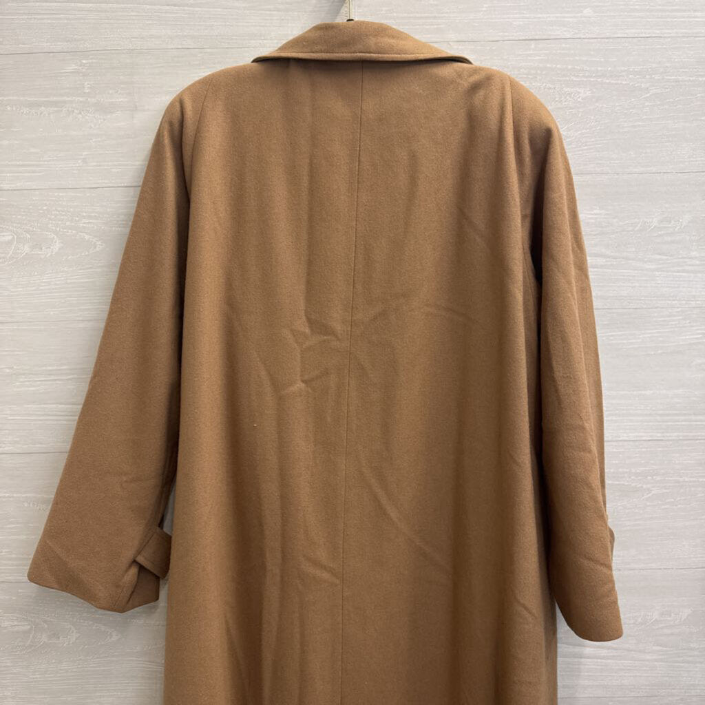 Vintage Forecaster Brown 100% Wool Long Jacket 16