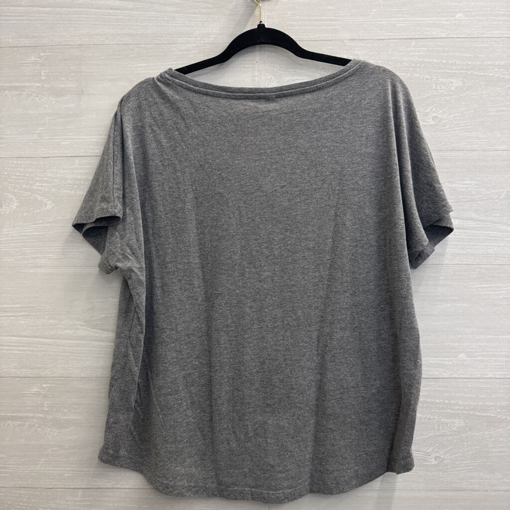 Harry Potter Grey Short Sleeve Graphic Tee Large