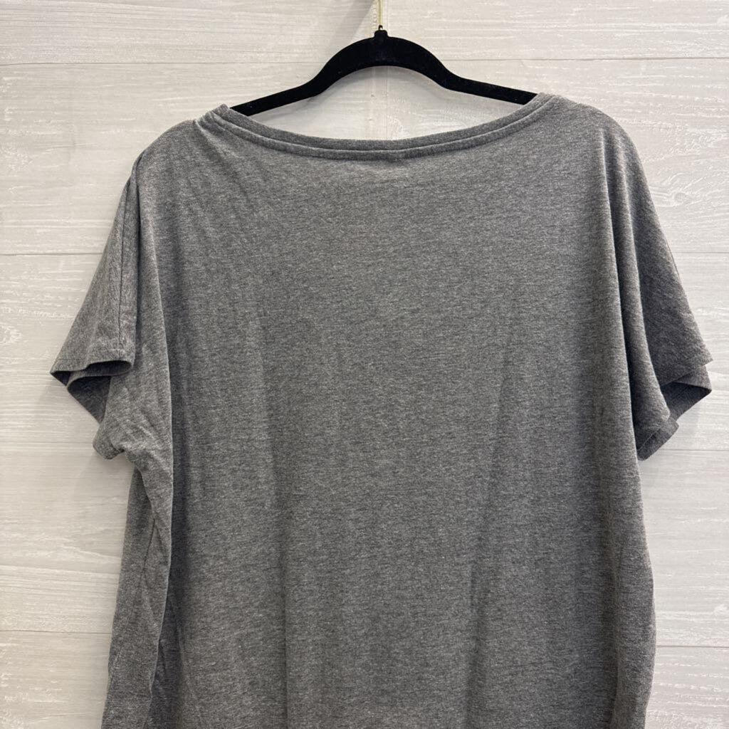 Harry Potter Grey Short Sleeve Graphic Tee Large