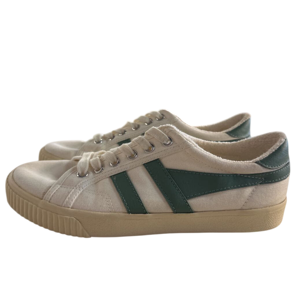 Gola White/ Green Classic Sneakers 8