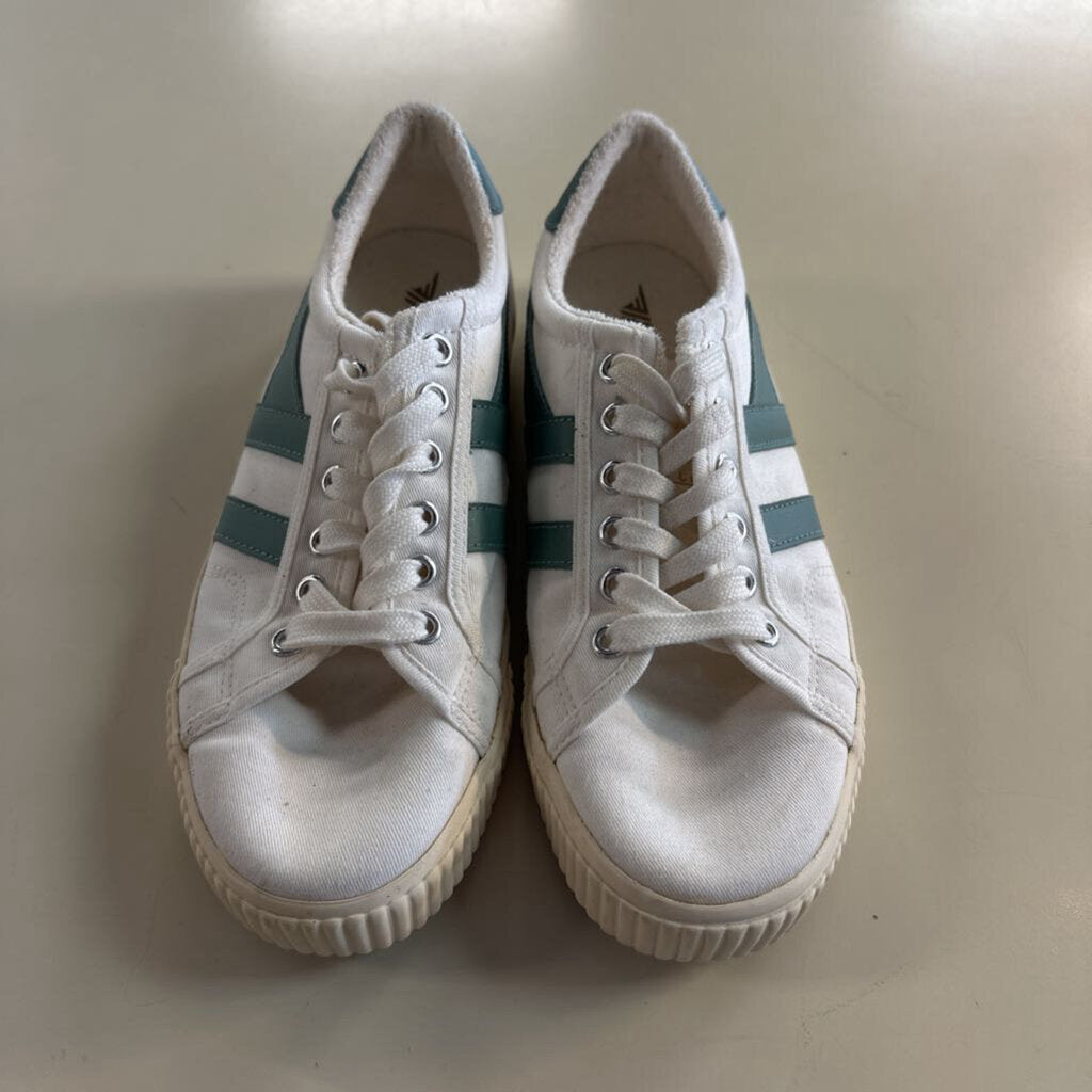Gola White/ Green Classic Sneakers 8