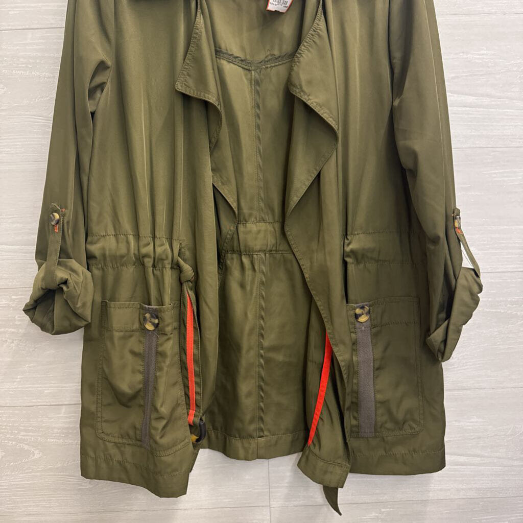 Anthropologie Green Gisborne Anorak Jacket Small