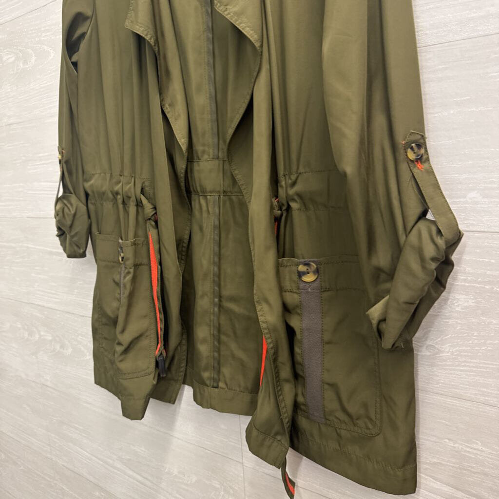 Anthropologie Green Gisborne Anorak Jacket Small