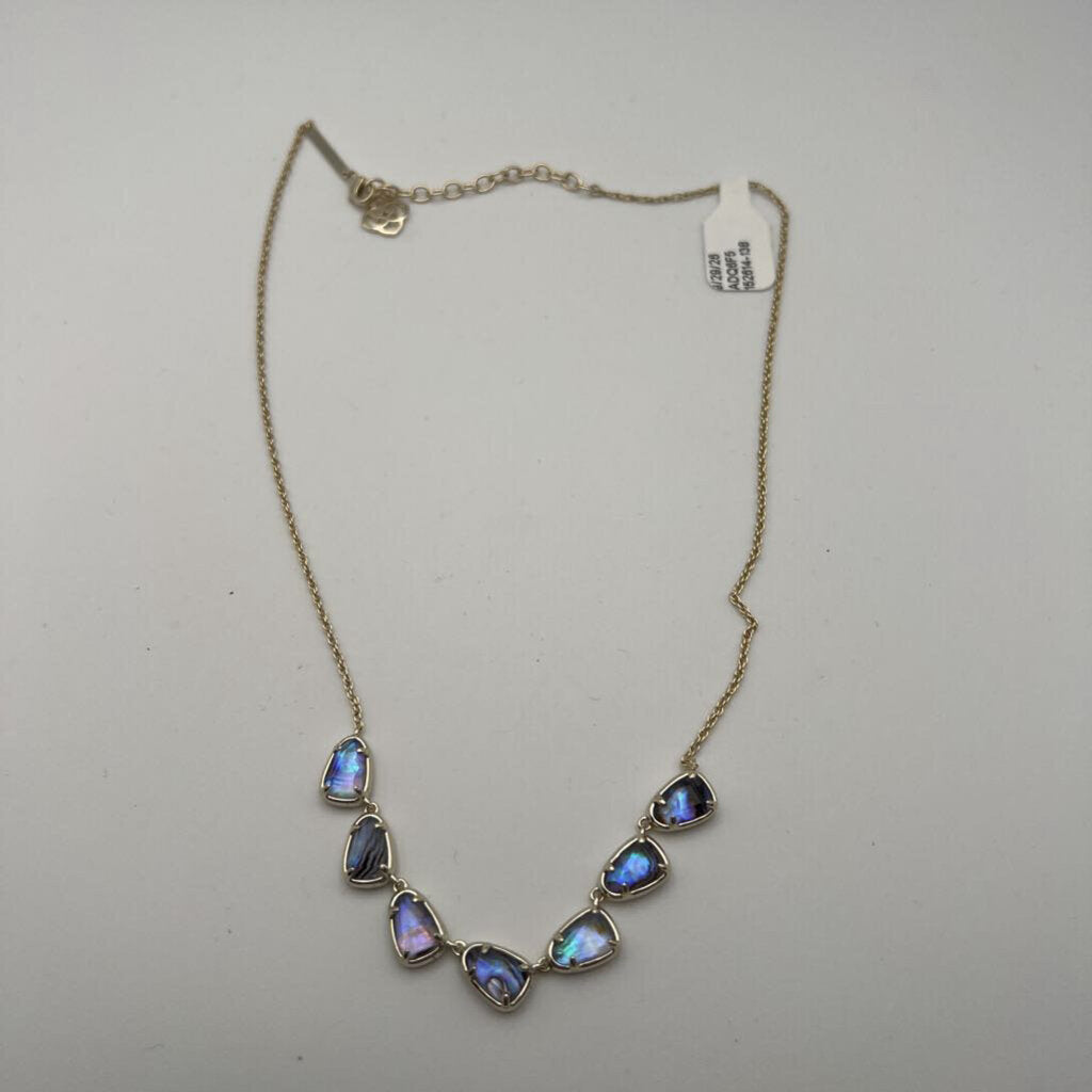 Kendra Scott Gold Susanna Multi Stone Link Necklace
