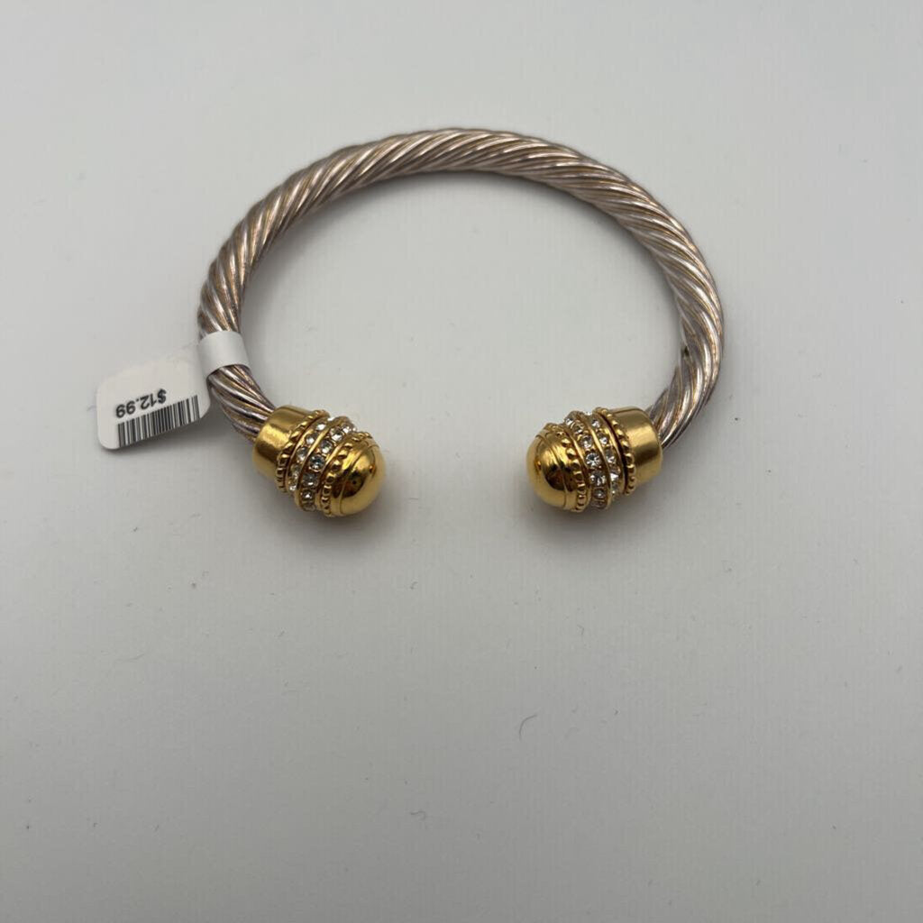 Silver/ Gold Cuff Bracelet