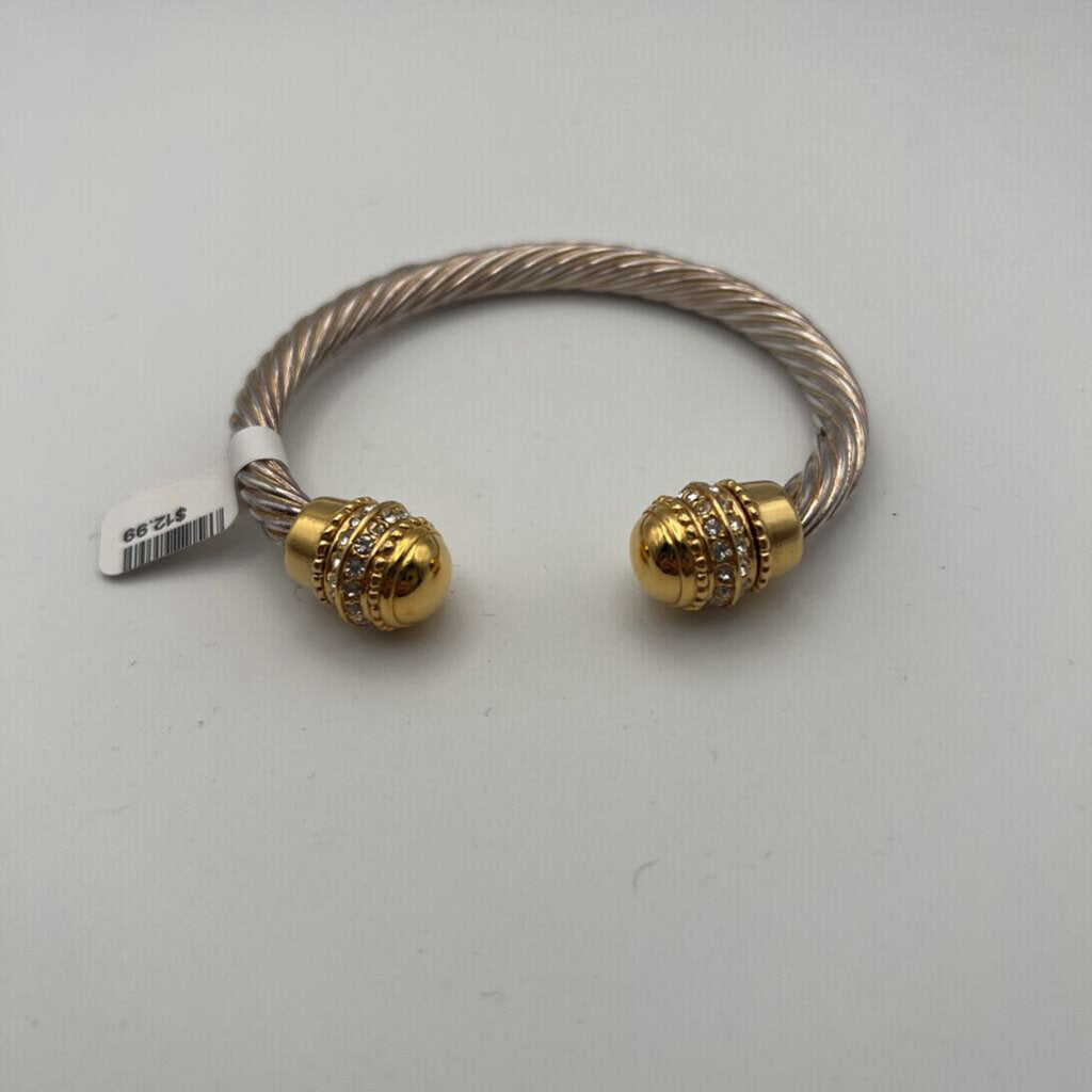 Silver/ Gold Cuff Bracelet