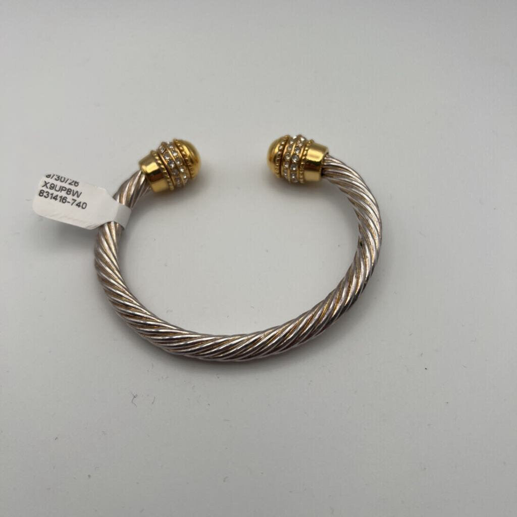 Silver/ Gold Cuff Bracelet