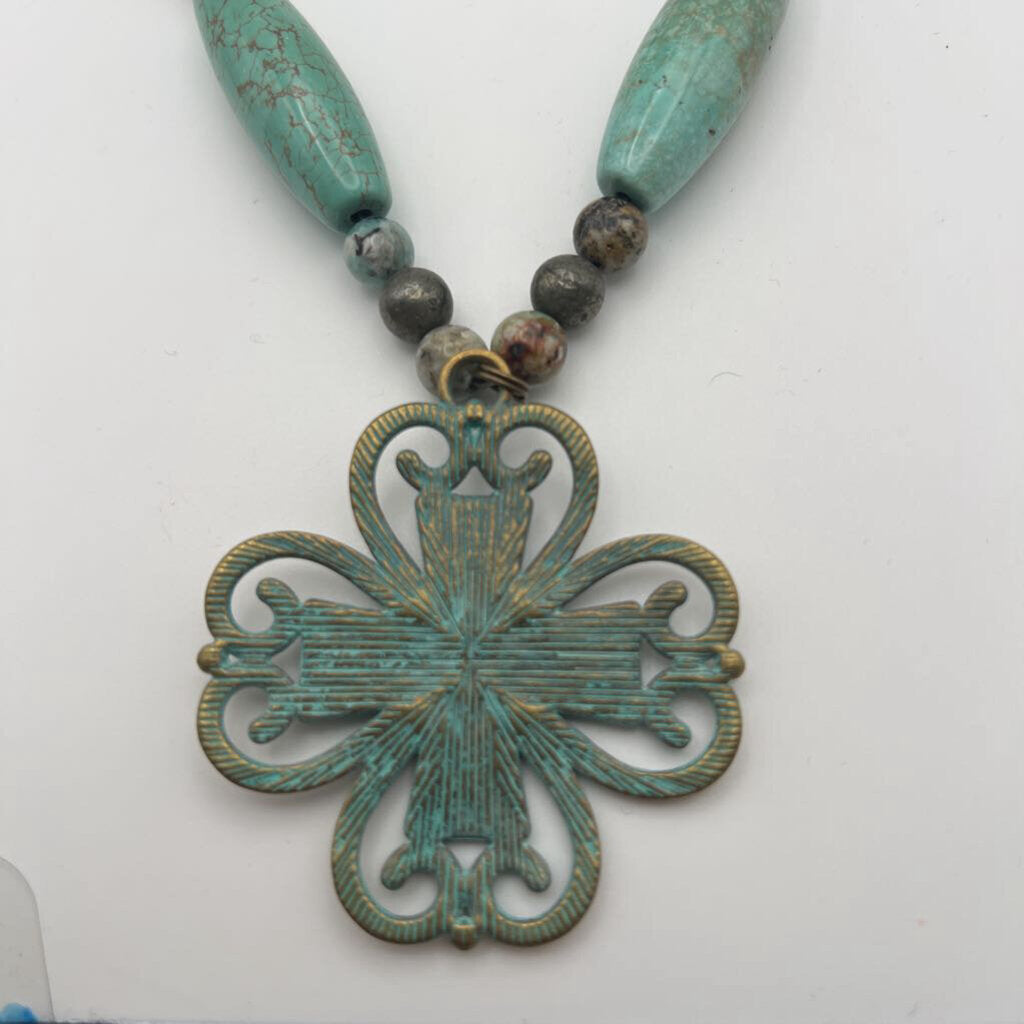 Turquoise Pendant Necklace
