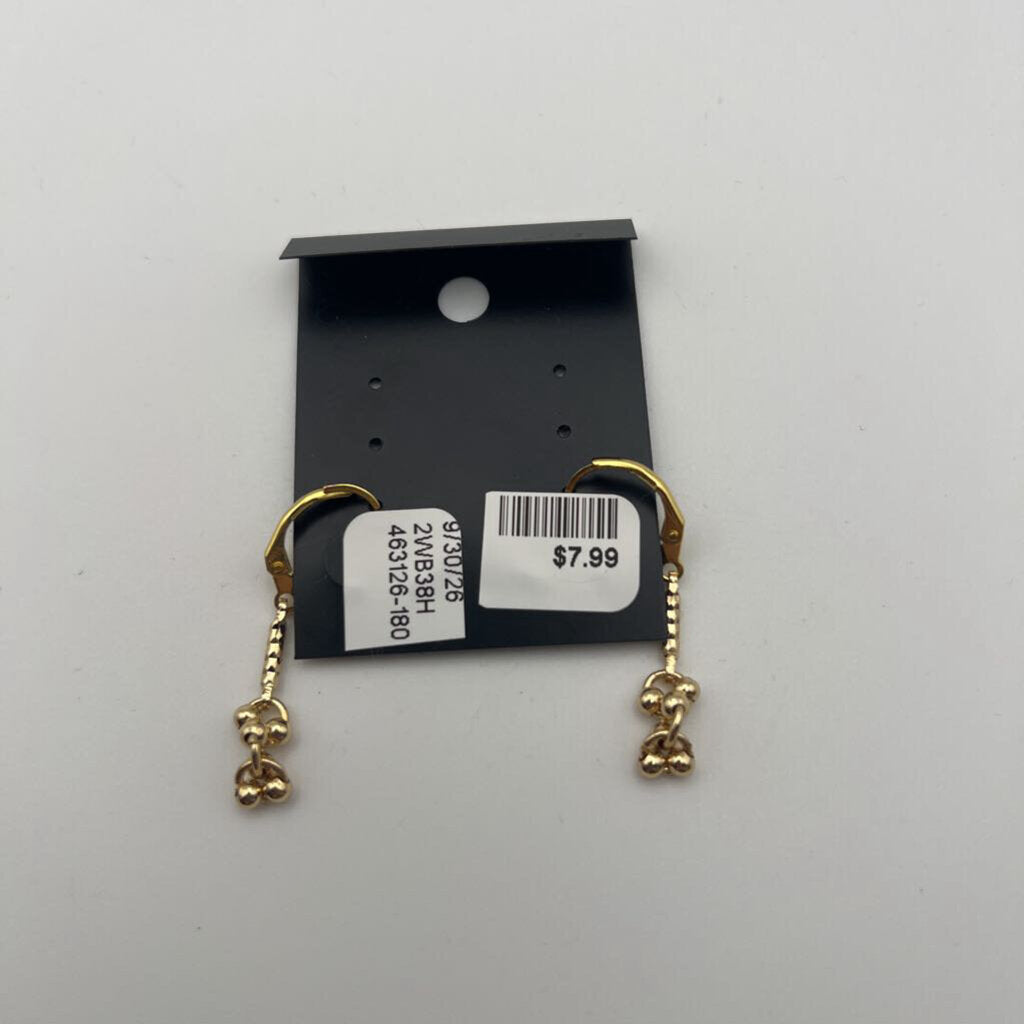 Gold Dainty Drop Earrings