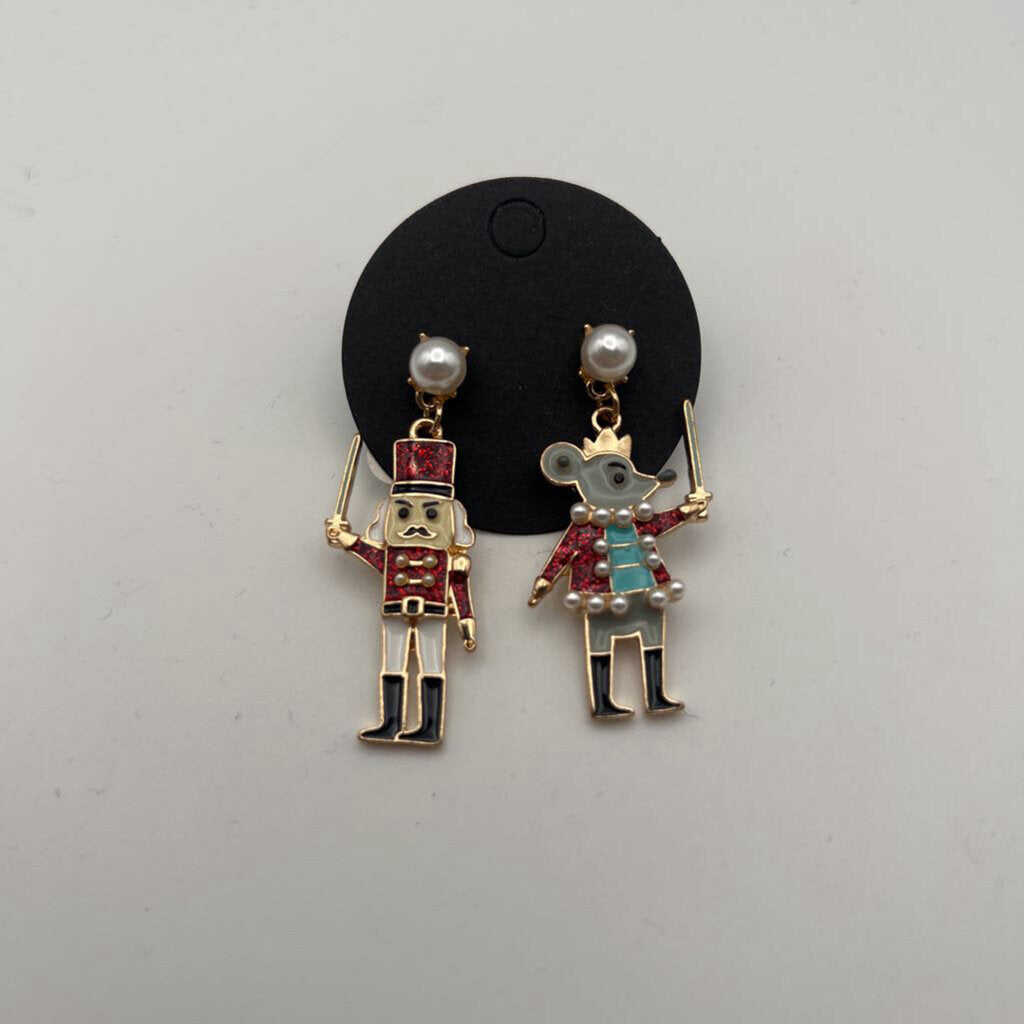 Nutcracker Drop Earrings